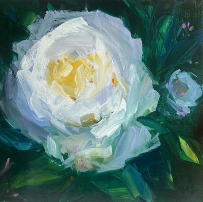 Amy Brnger: White Peony