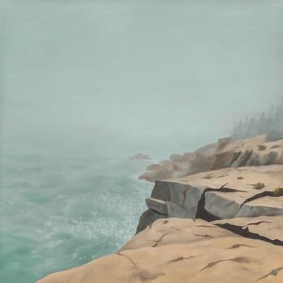 Laura Ellis: Cliff Sea and Fog
