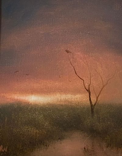 Robert Wellings: Marsh at Dusk
