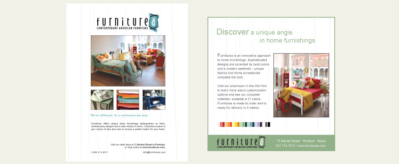 Furniturea Print Advertising