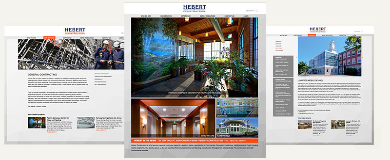 Hebert Construction Website