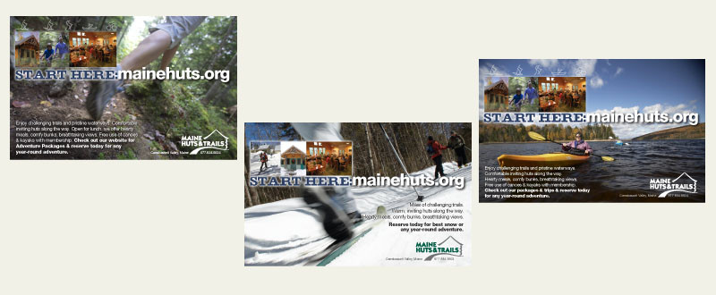 Maine Huts & Trails Ad Series