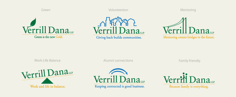 Verrill Dana Internal Logo System