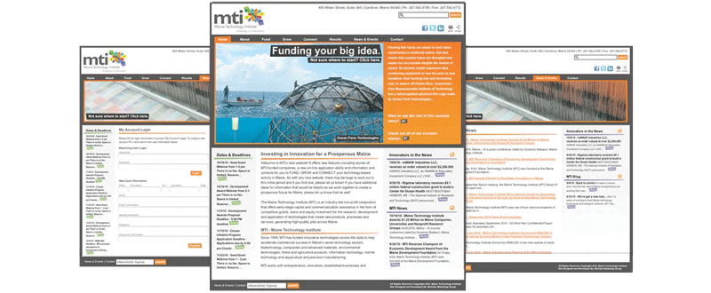 Maine Technology Institute / Website