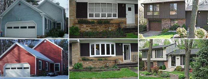 before and afters of houses with new vinyl siding