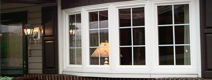 beautiful bow windows on a cleveland home