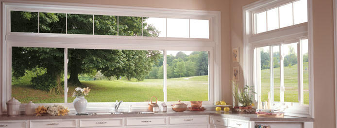 sliding windows in a beautiful kitchen in akron oh