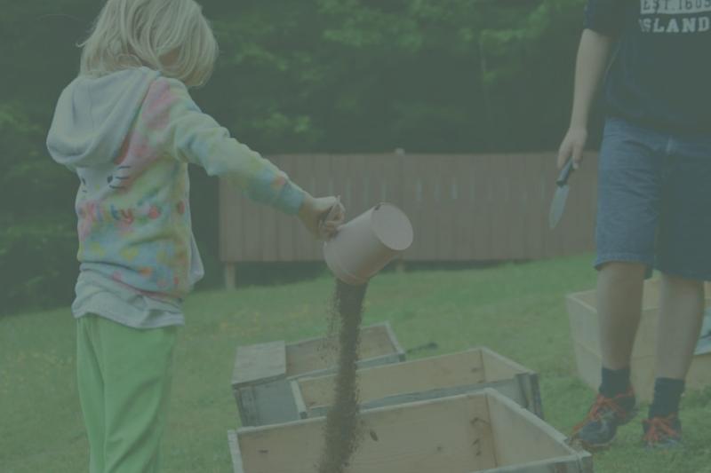 Girl Gardening