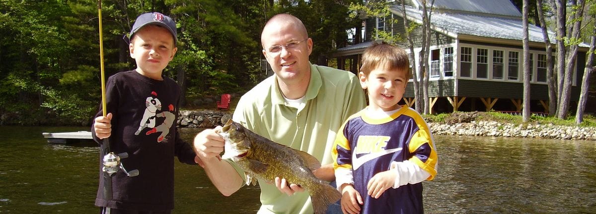 Fishing on Wilson Lake