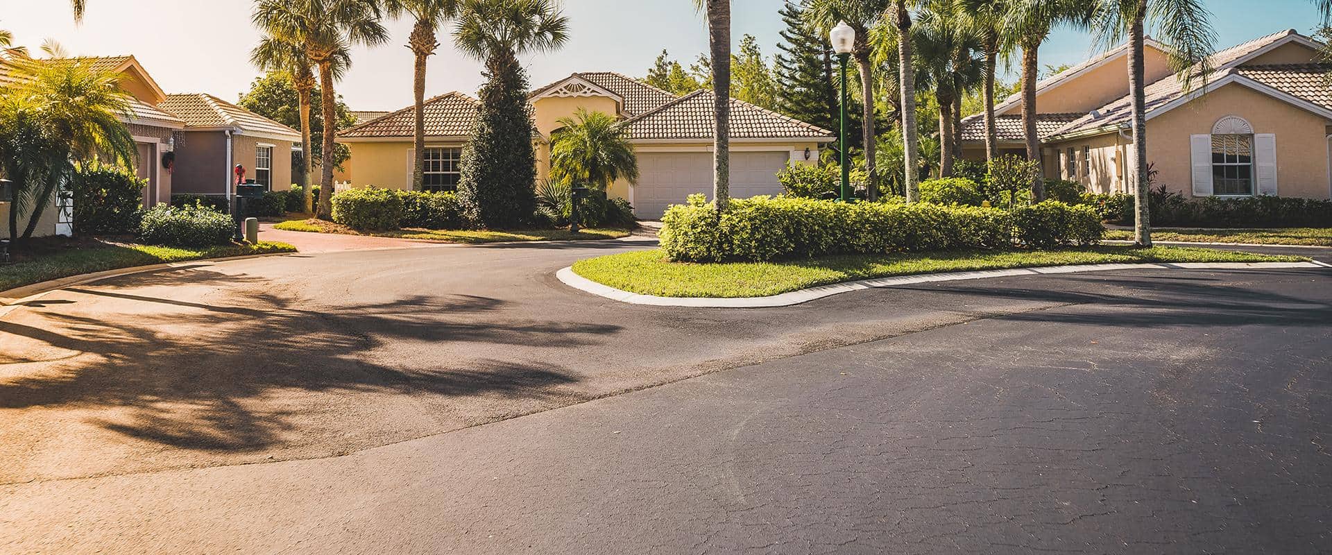 beautiful view of south florida home