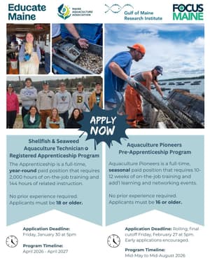 Aquaculture Pioneers Applications Open for 2026!