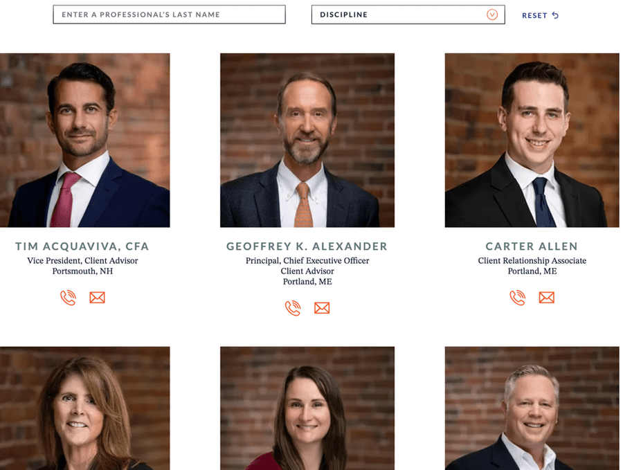 Directory app example