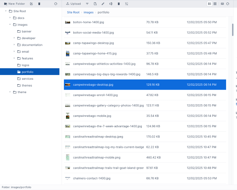 File browser