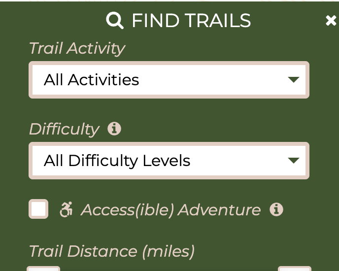 Trail search