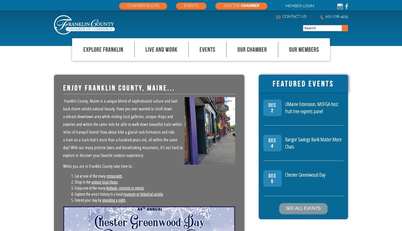 Franklin County Chamber of Commerce
