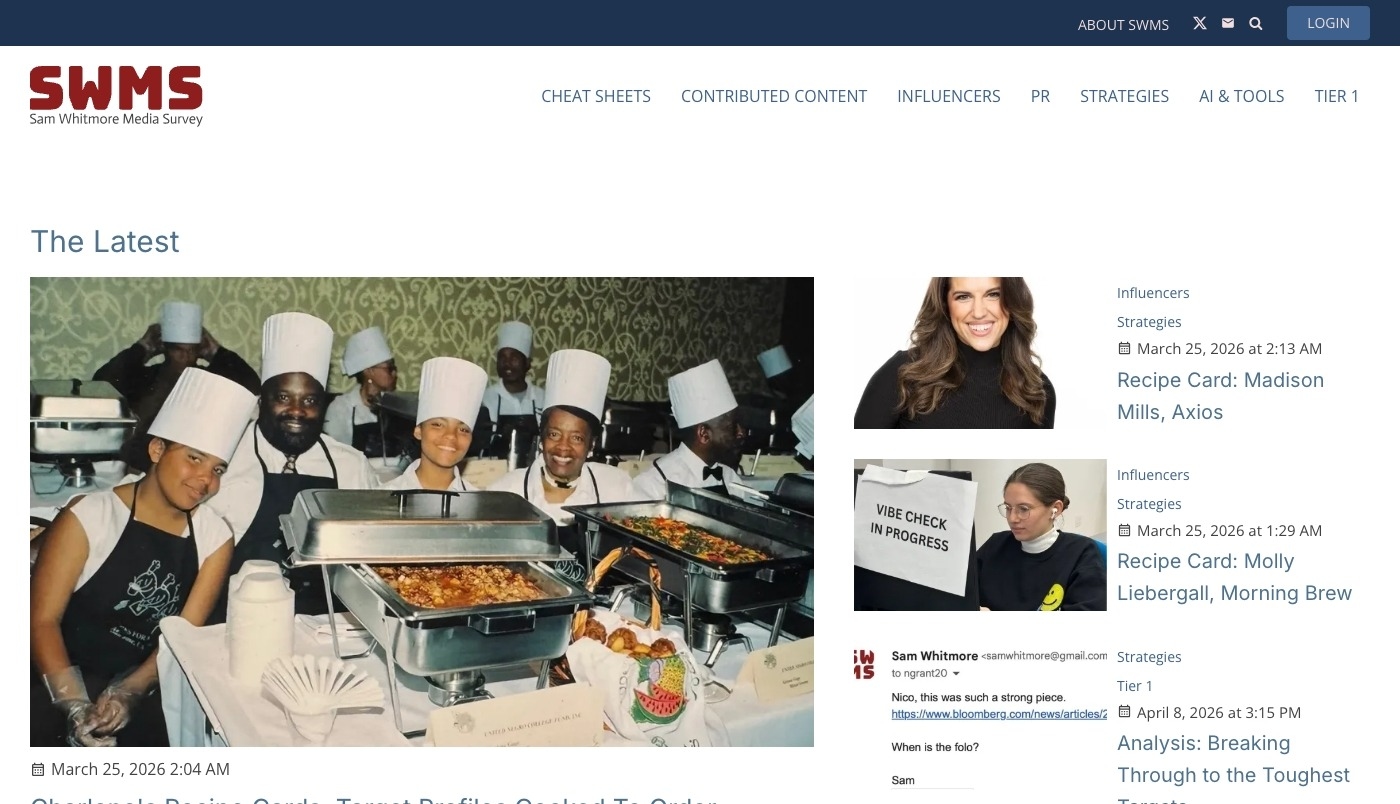 Home page screenshot