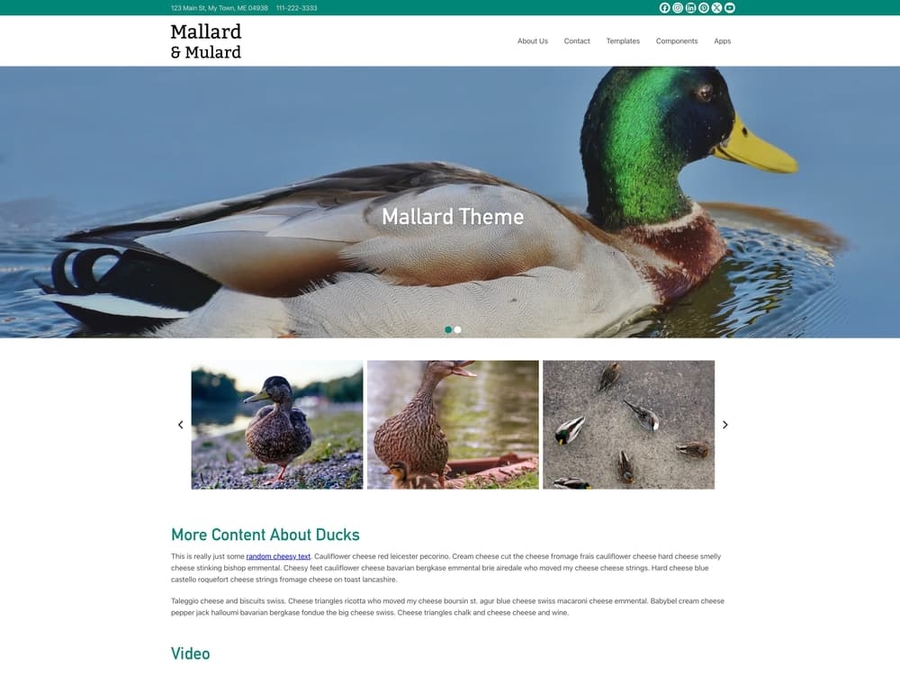 Mallard theme