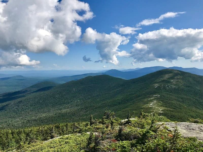 Appalachian Trail on Saddleback Mountain