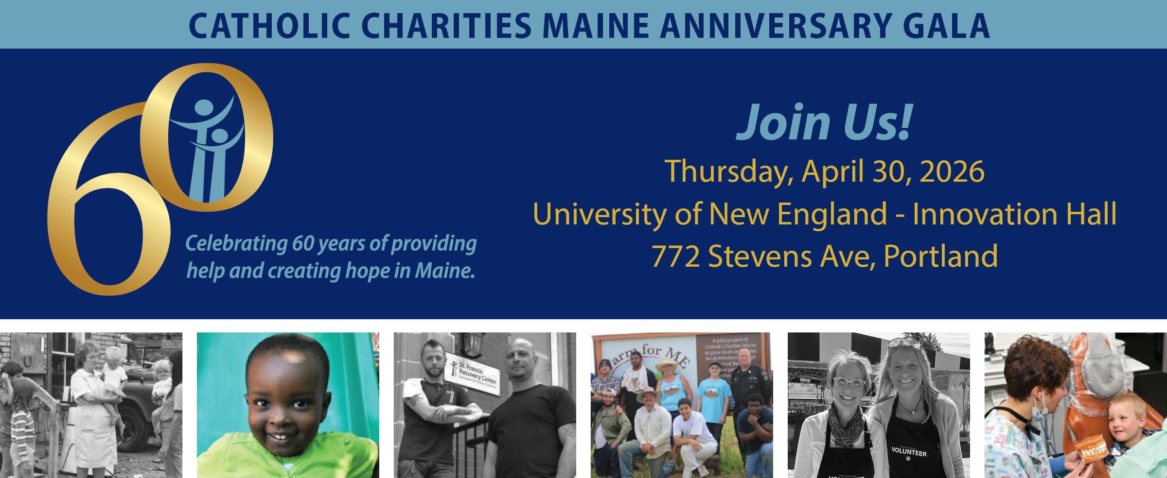 60th Anniversary Gala - click for details