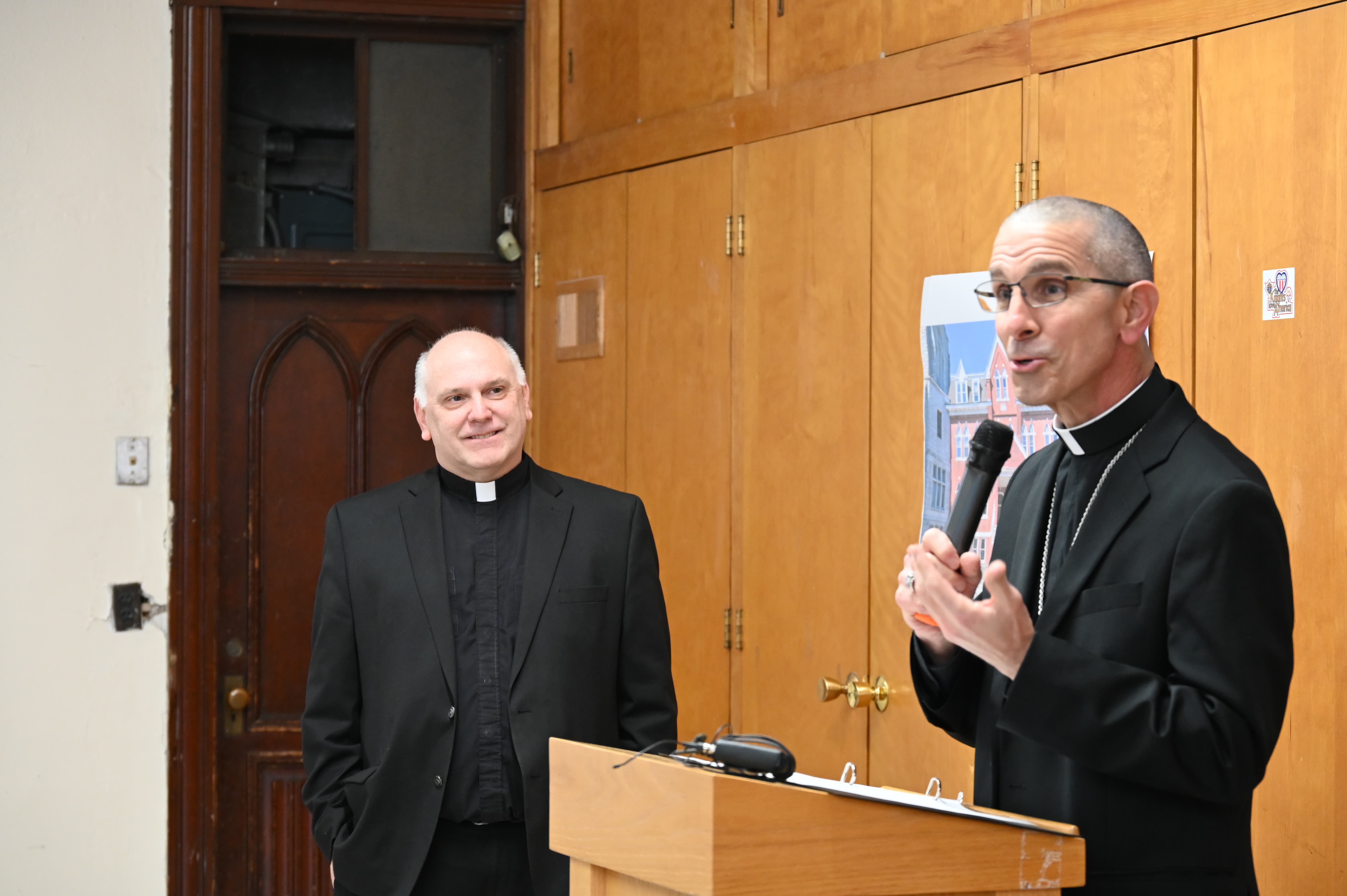 Fr. Dan & Bishop Ruggieri