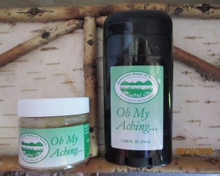 Oh My Aching... 2 oz. jar