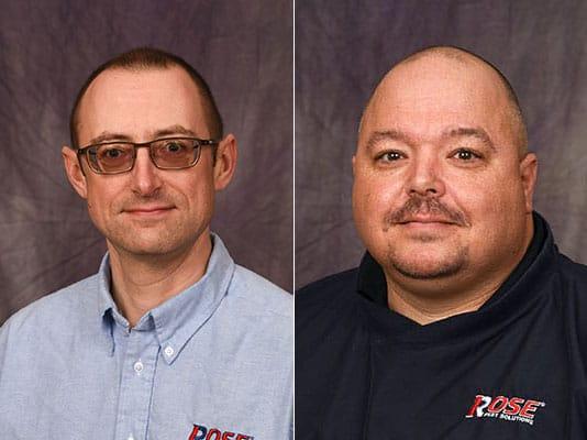 headshots of Billie Jones and Steve Currier. Supervisors for Cincinnati and Cleveland.