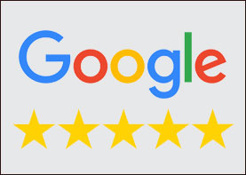 image of google review five star