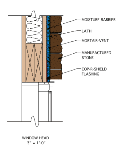 Mortairvent Rainscreen product rendering