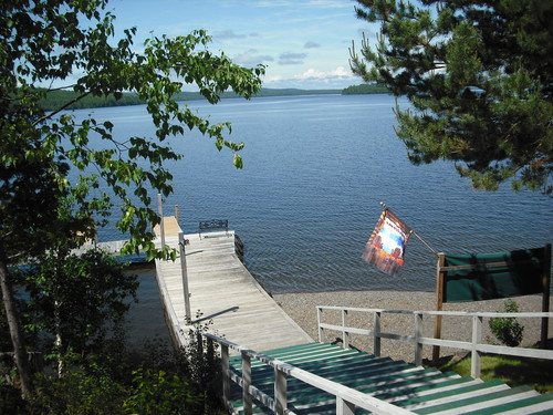 Looking down the ramp Summer