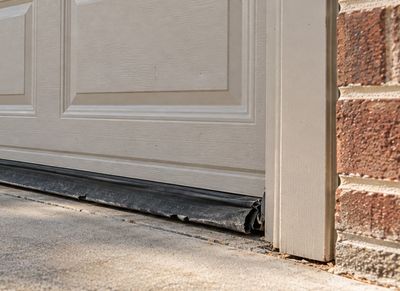 bottom of garage door