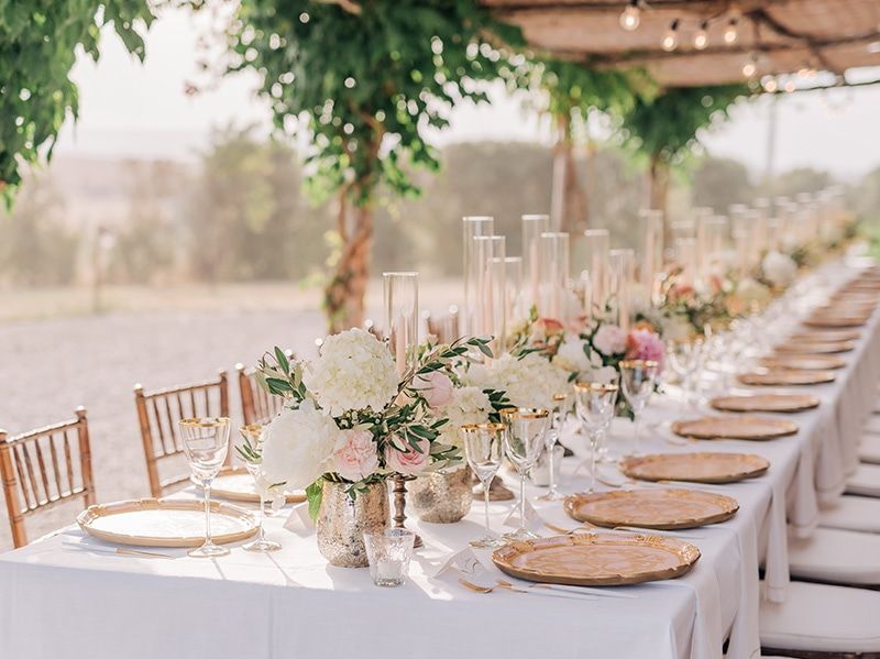 outdoor wedding venue treated for mosquitoes