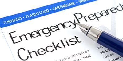 Emergency checklist