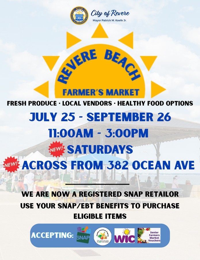 Summer Farmer's Market- English