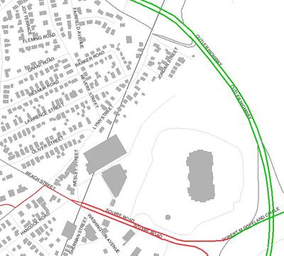 Locus Map Linden Square