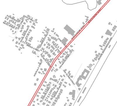 Locus Map Oak Island Area