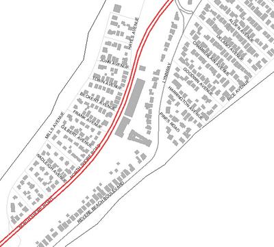 Locus Map Point of Pines South