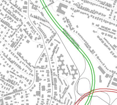 Locus Map Snake Rive Routes 1 &amp; 16