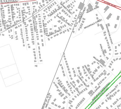 Locus Map Washington Avenue