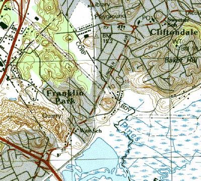 USGS Topographic Map 1