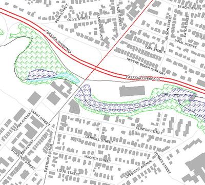 Wetland Resource Areas Mill Creek South of Broadway