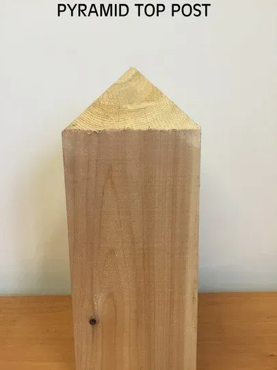 Pyramid top post