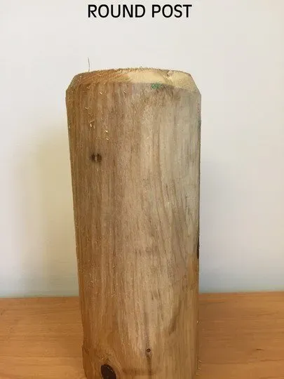 Round post