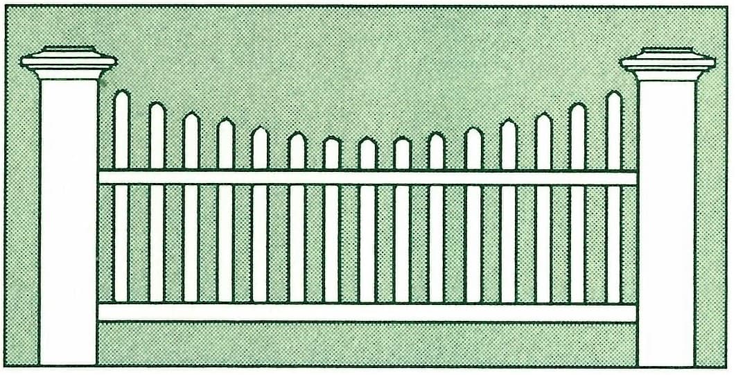 Victorian Picket Fence