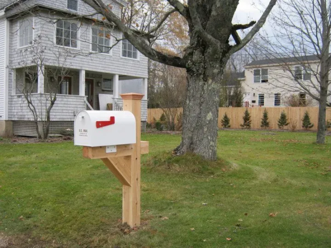 5 X 5 Mailbox Post with Decrative Cap