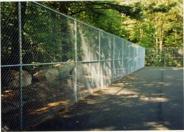 Galvanized Tennis Court Enclosure