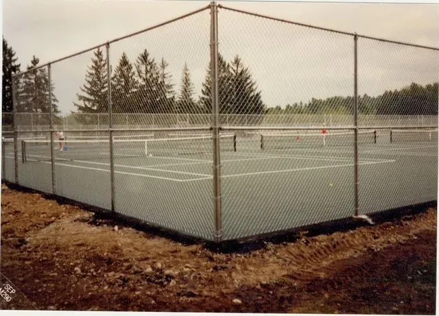 Galvanized Tennis Court Enclosure