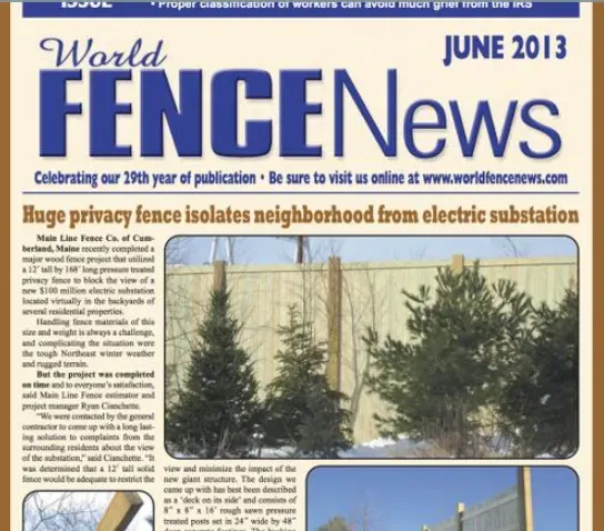 World Fence News