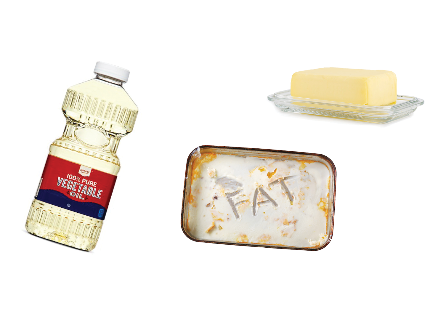 oil, butter, fat