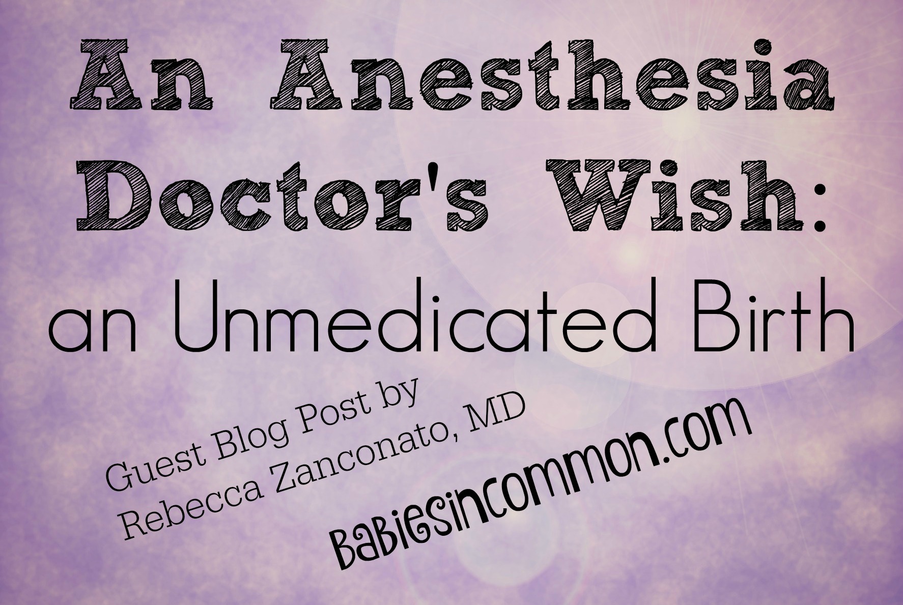 anesthesia doctor's wish title photo
