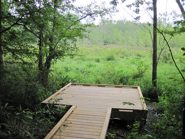 West Branch Nature Preserve Observation Deck